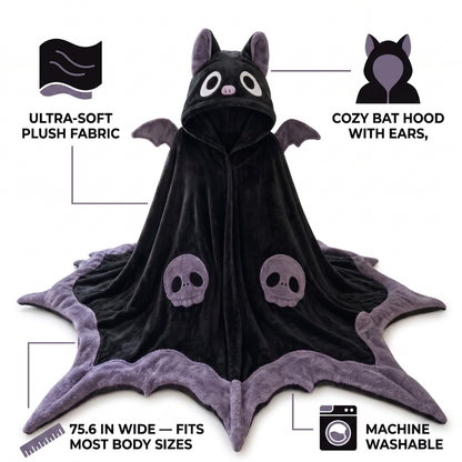 BatWrap™ Bat Costume Cape
