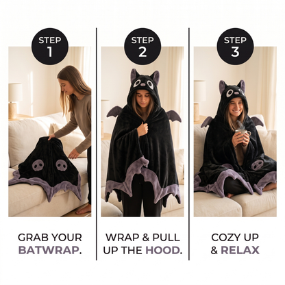 BatWrap™ Bat Costume Cape