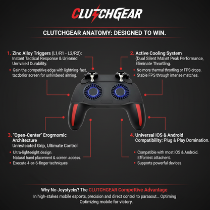 ClutchGear™ Cryo-X Pro Mobile Controller