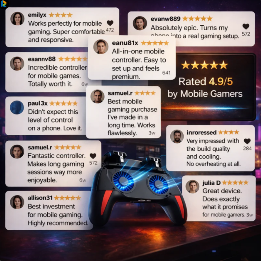 ClutchGear™ Cryo-X Pro Mobile Controller