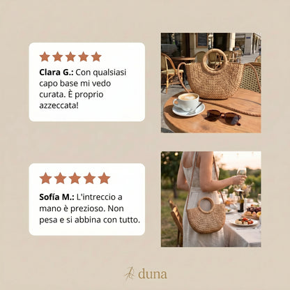 Duna - Borse intrecciate a mano